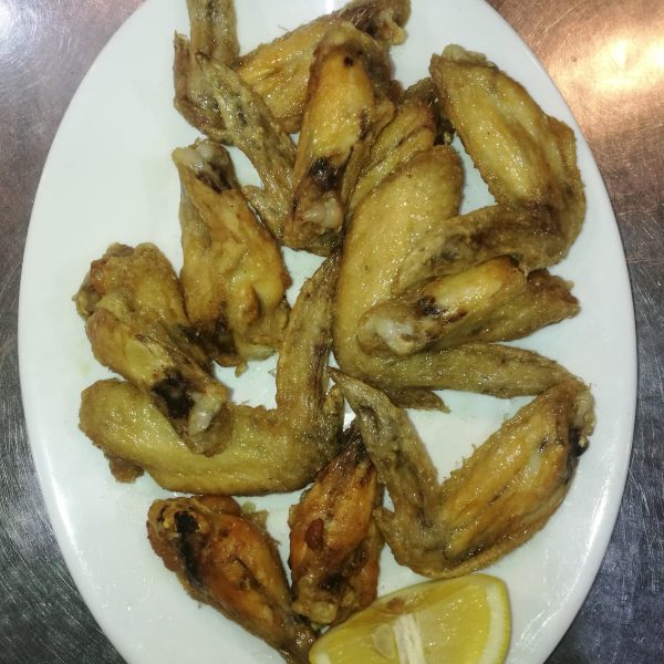 11-ALITAS DE POLLO FRITAS